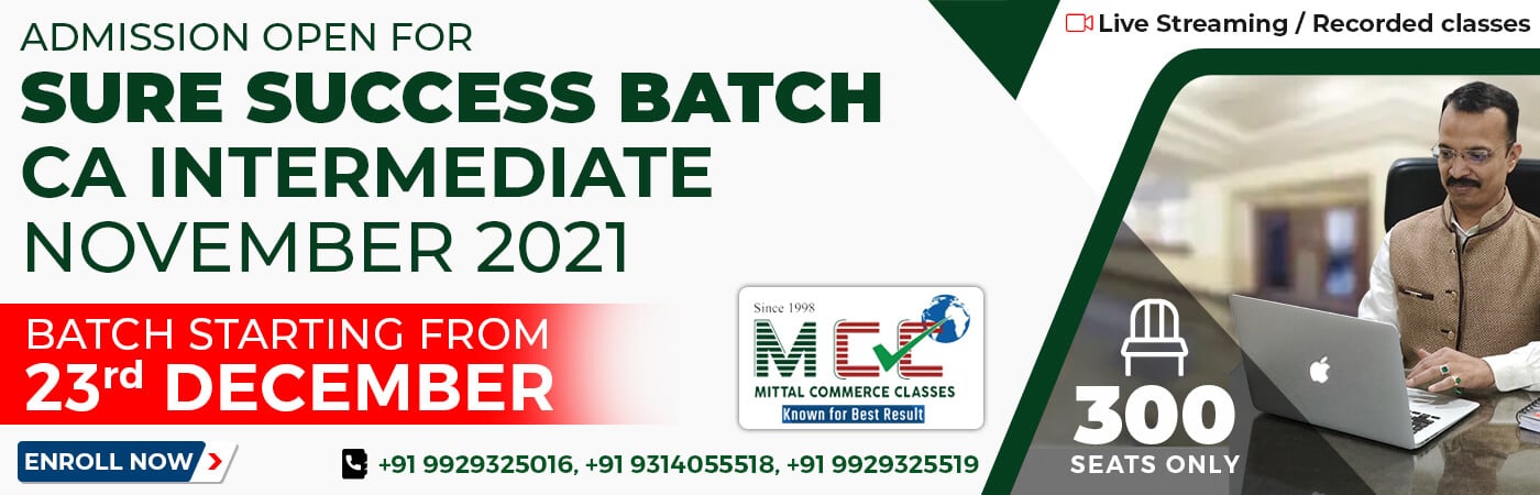 Admission open for Sure Success batch at MCC Jaipur