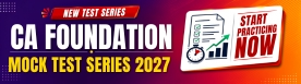 CA Foundation - Mock Test Series