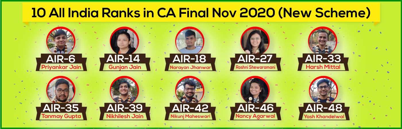CA Final Results - Ca Final Banner