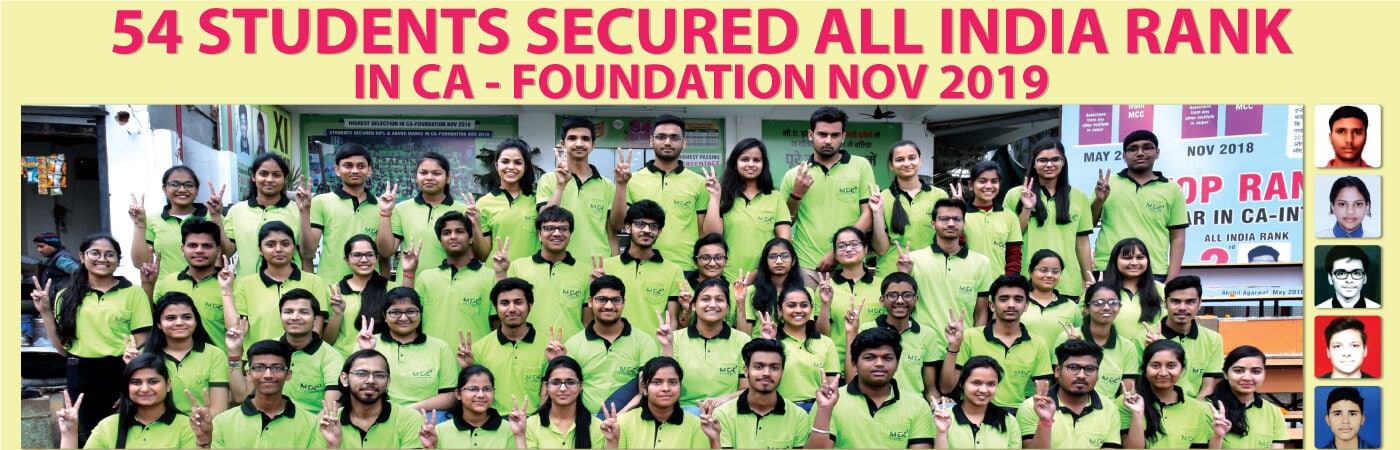 CA Foundation Results - Ca Foundation Nov 2019