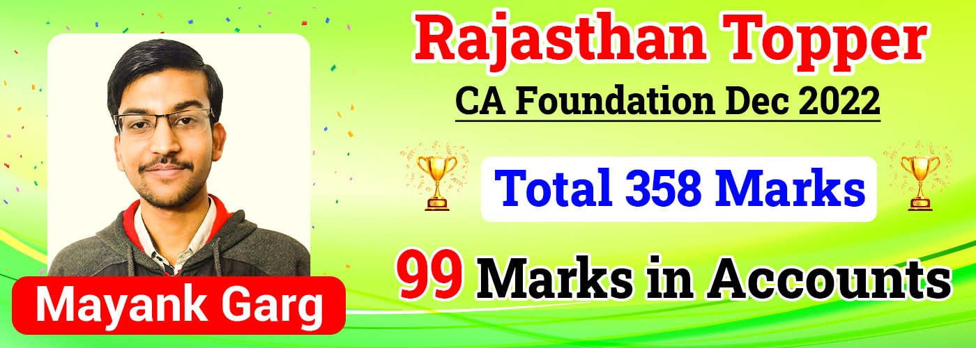 CA Foundation Results - Mayank