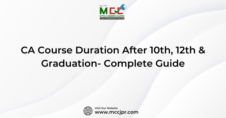 CA Course Duration After 10th, 12th & Graduation- Complete Guide