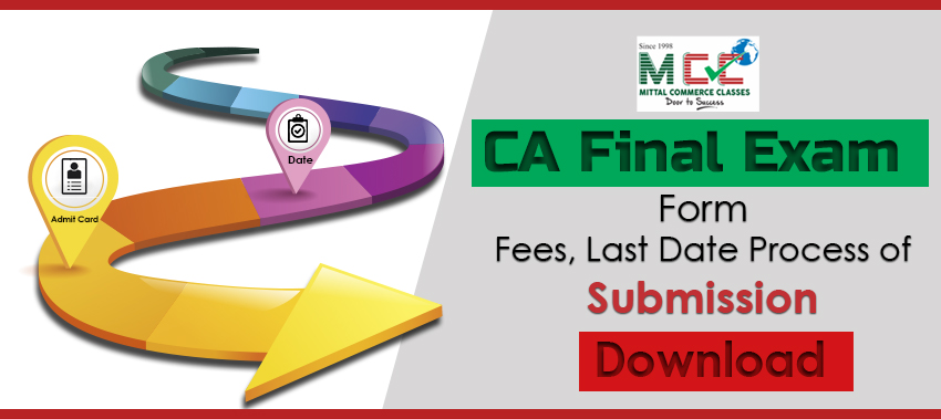 Download CA Final Exam Form | Fees, Last Date, Process of Submission