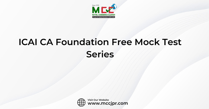 CA Foundation Free Mock Test Series