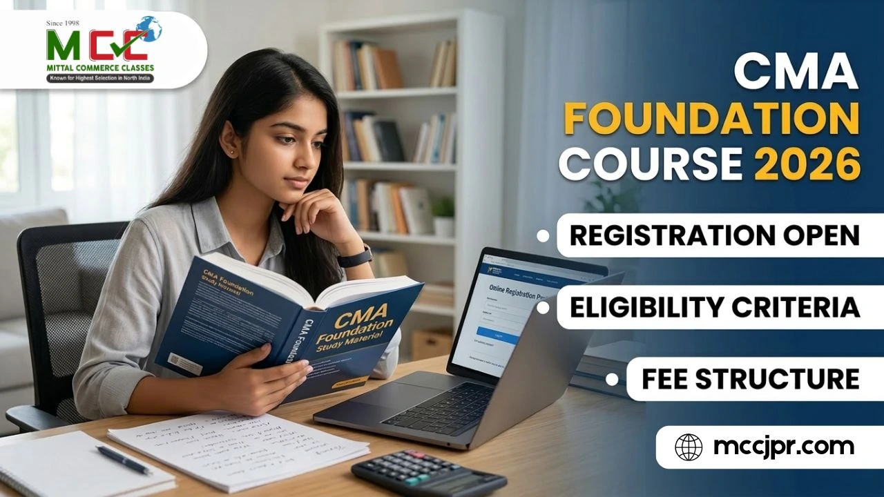 CMA Foundation Course 2026 – Registration, Eligibility & Fee Structure