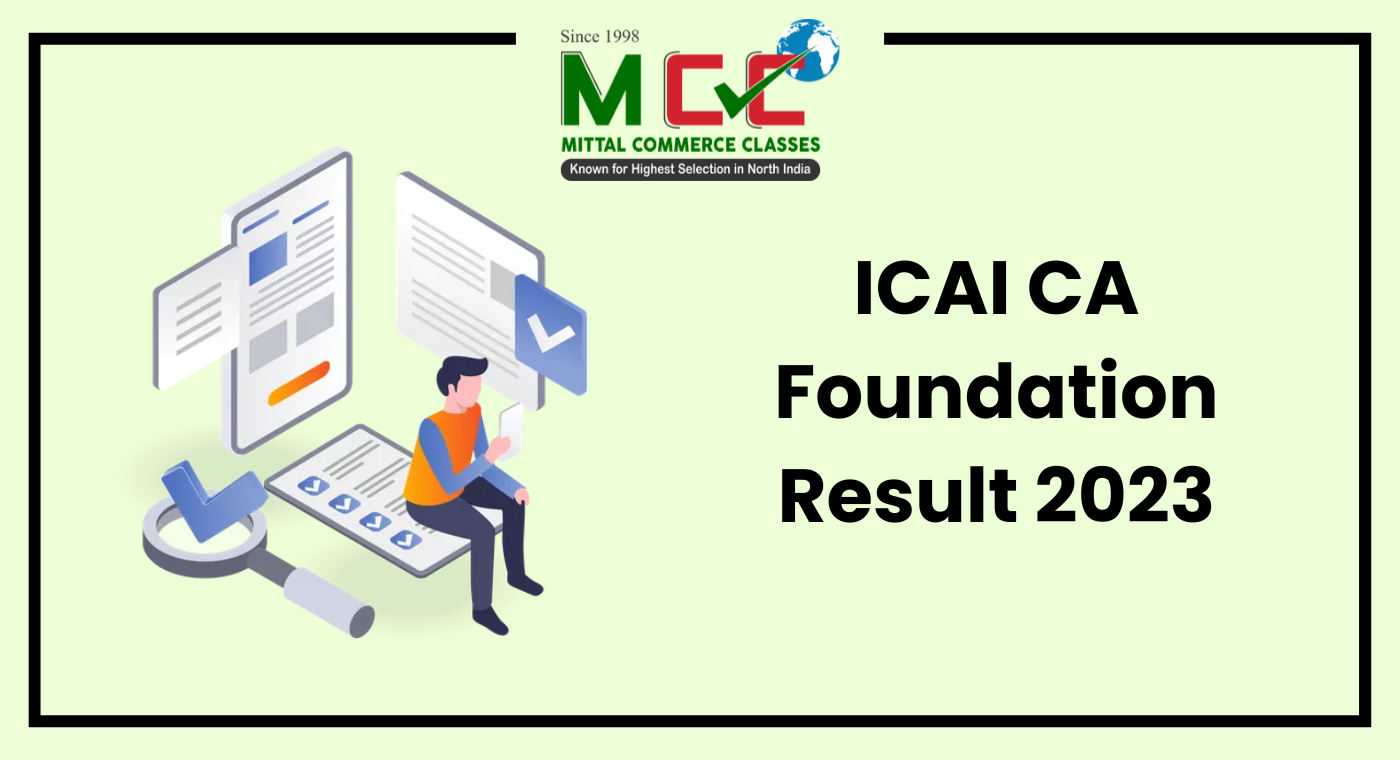 ICAI CA Foundation Result 2023
