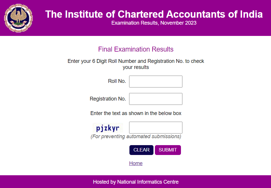 ICAI CA Final Nov 2023 Result