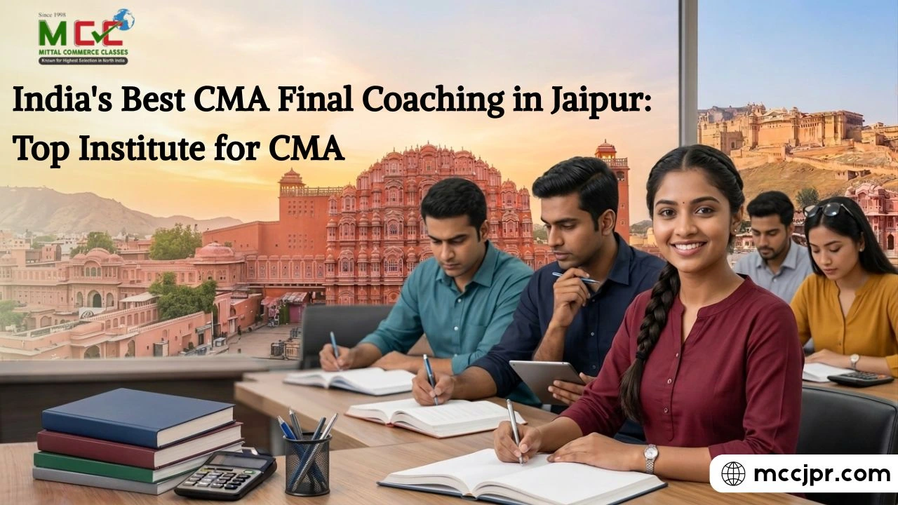 India’s Best CMA Final Coaching in Jaipur: Top Institute for CMA