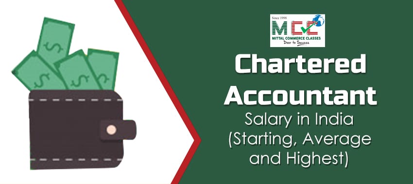 What Salary to expect for a Chartered Accountant in India