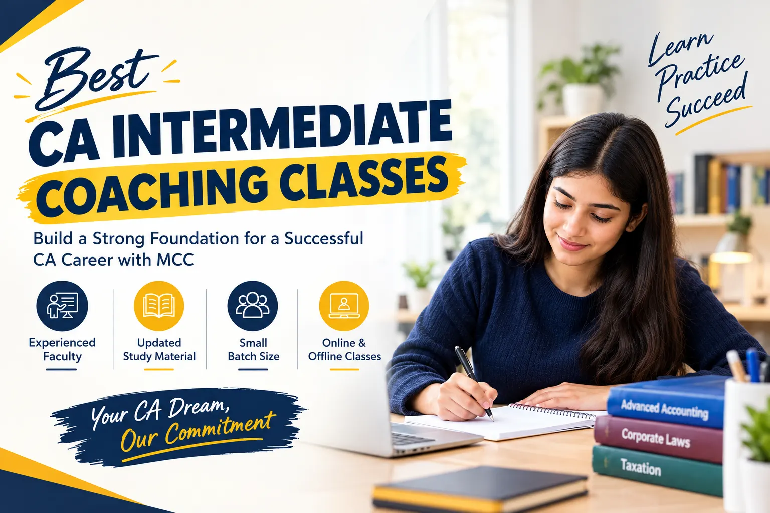 CA Intermediate Classes benefits at MCC
