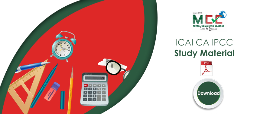 Download ICAI CA IPCC Study Material for May 2019 PDF