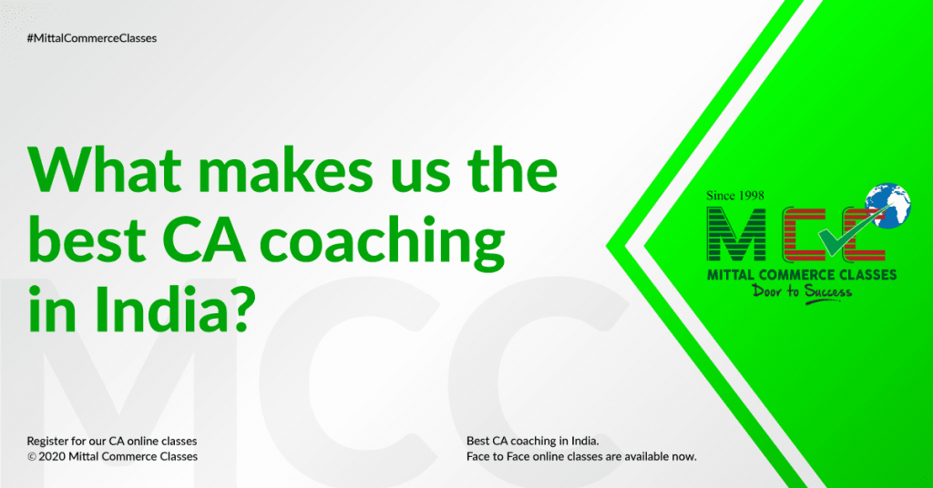 MCC: What makes us the best CA coaching in India?