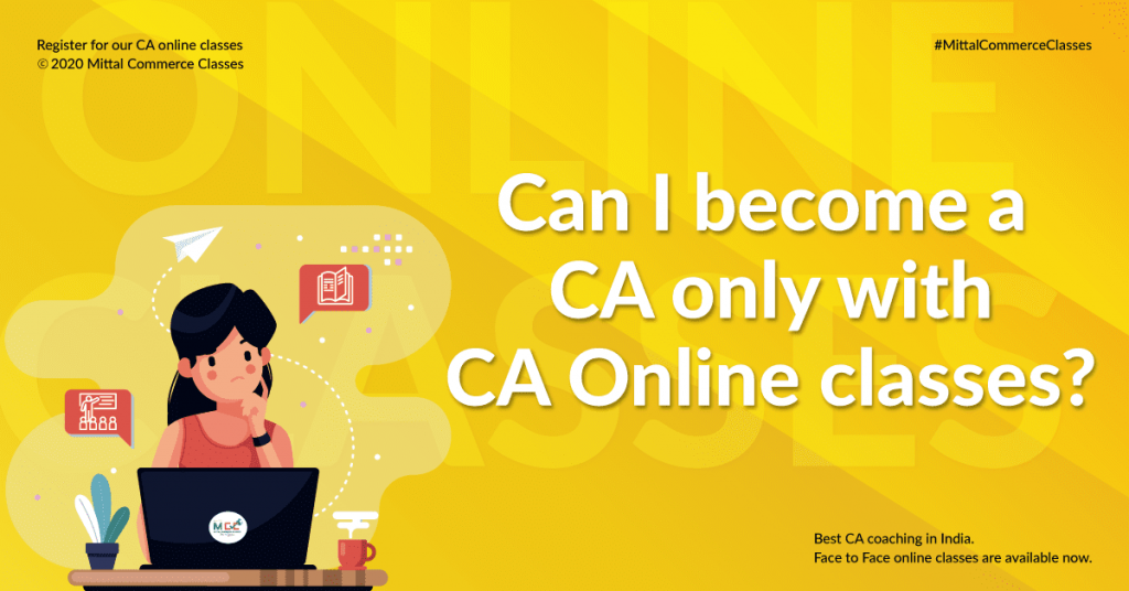 Can I become a CA only with CA Online classes?