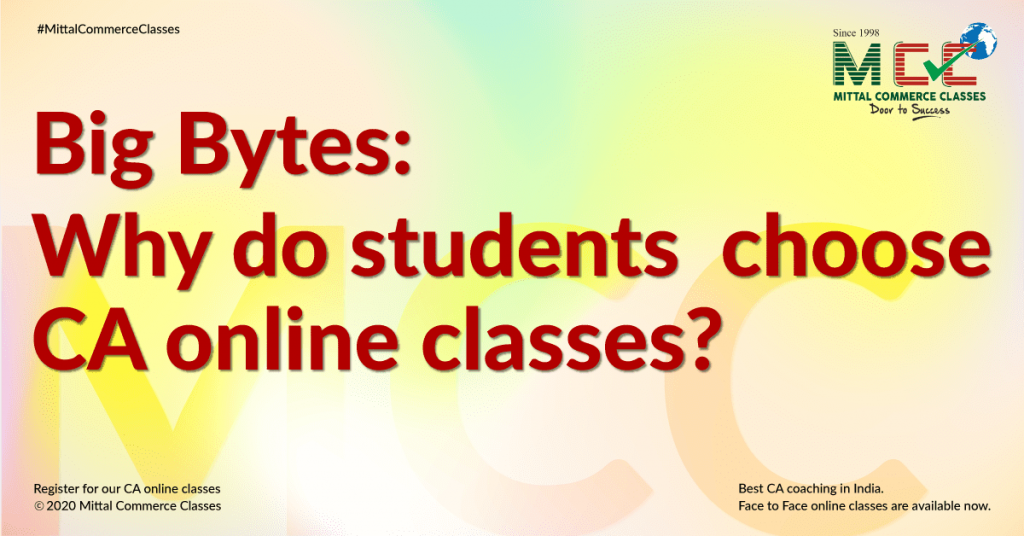 Big Bytes: Why Do Students Choose CA Online Classes?