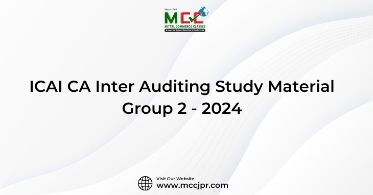 CA Inter Auditing Study Material