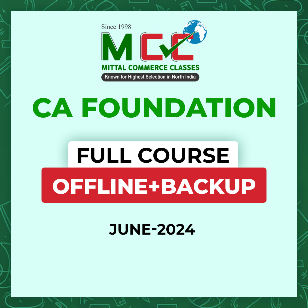 CA FOUNDATION JUNE 2024 (Offline+Backup)
