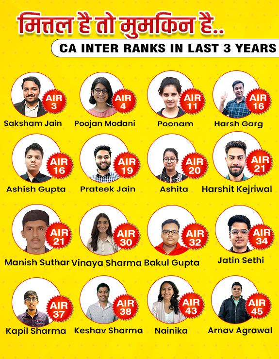 CA INTERMEDIATE Result