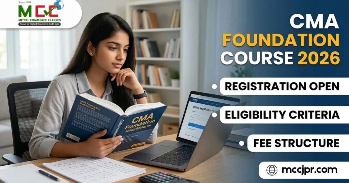 CMA foundation course 2026