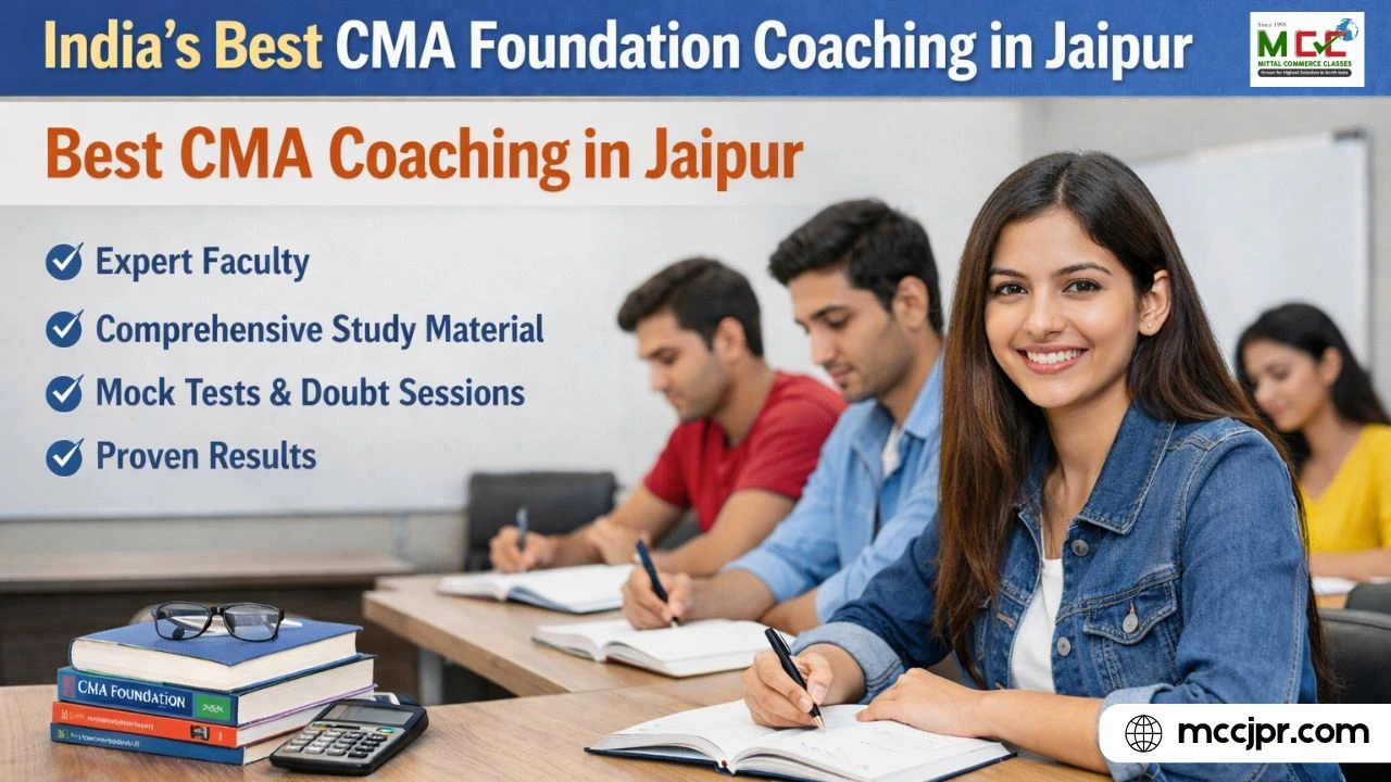 Best CMA Foundation Coaching in Jaipur