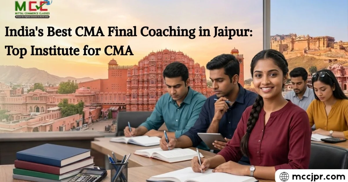 India's Best CMA Final Coaching in Jaipur: Top Institute for CMA